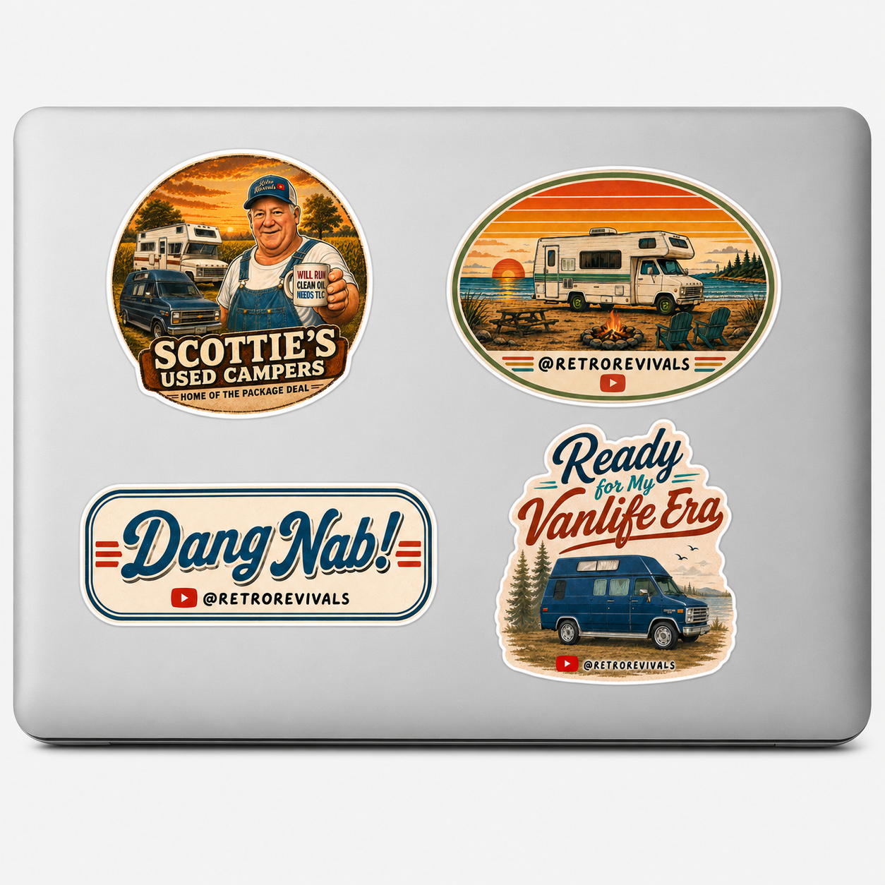 Sticker 4 Pack (Best Value!)