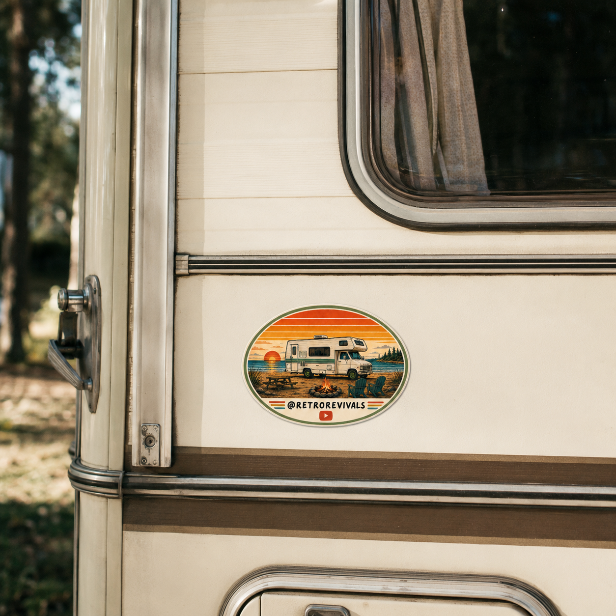 Harvey Retro Revivals Sticker